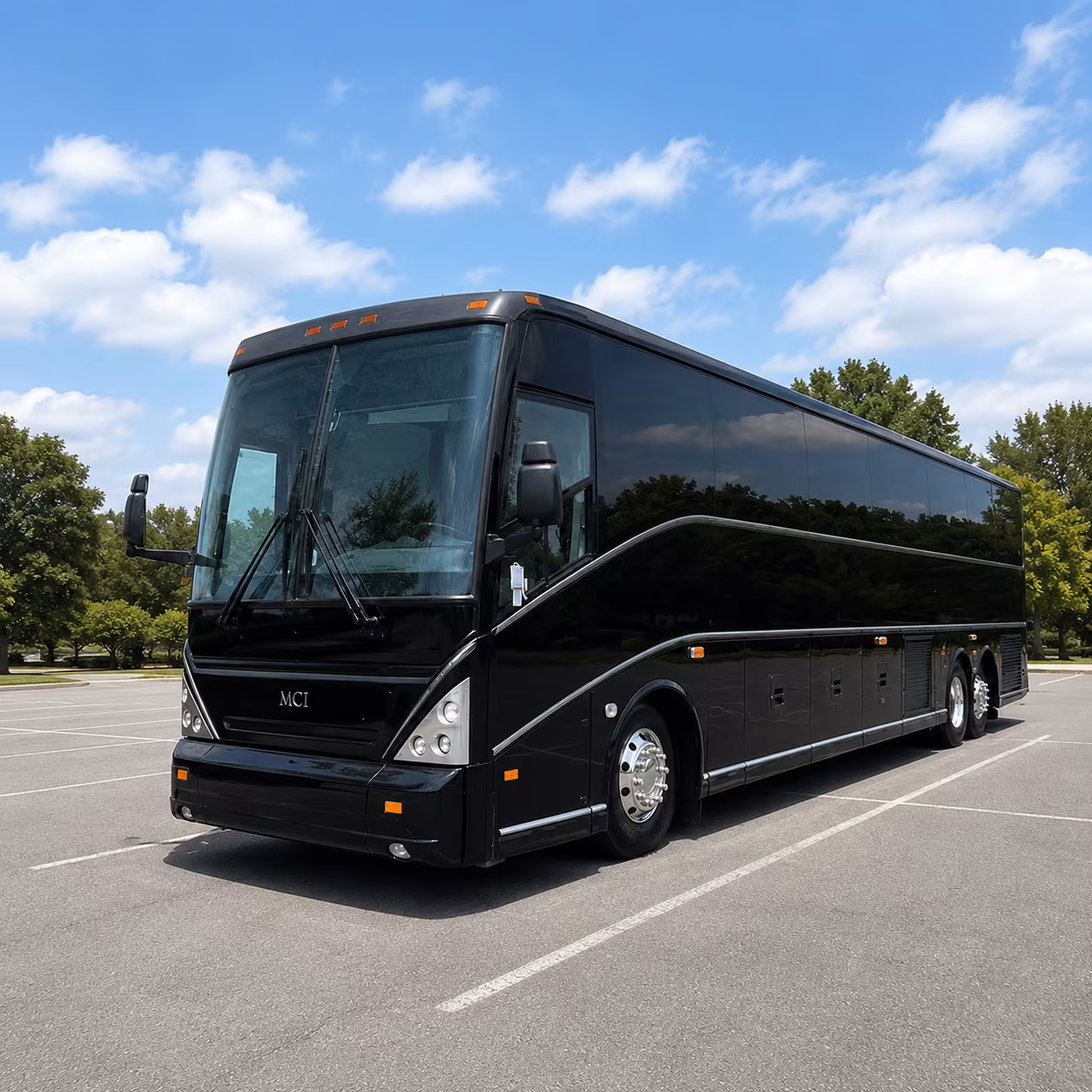 corporate event and convention buses that run on your schedule