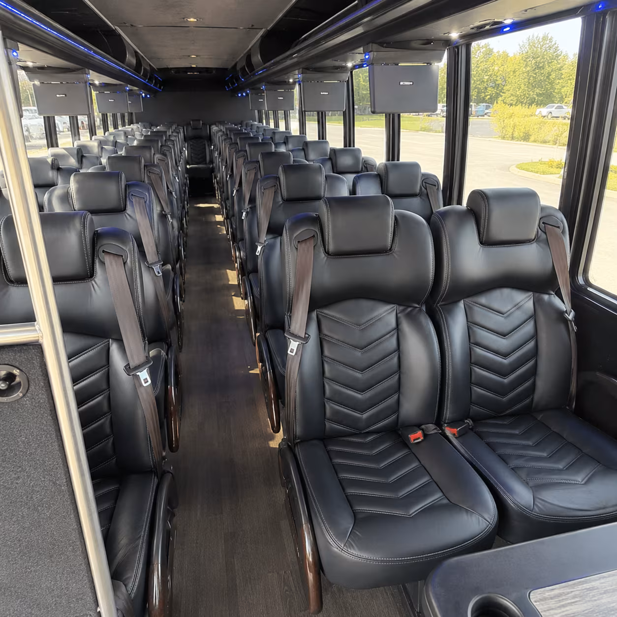 pittsburgh corporate event transportation onboard seating
