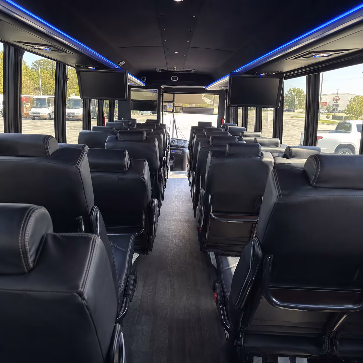 pittsburgh religious group transportation onboard seating